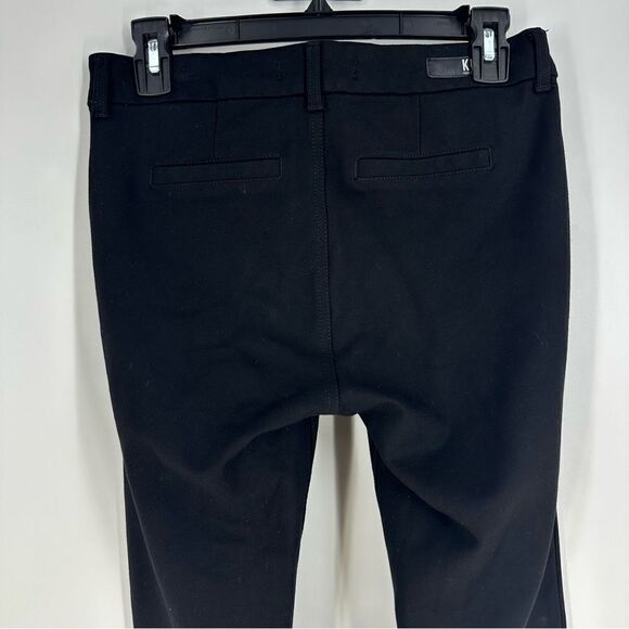 KUT FROM THE KLOTH Mia Ankle Skinny Pants Ponte Knit High Rise Black Sz 4 - Picture 4 of 8